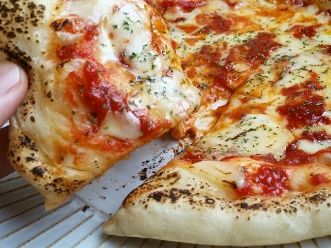 本格的!もちもち美味しいピザ生地♥